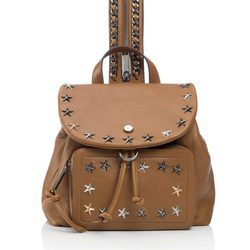 Mochila suki de cuero de la colección primavera/verano 2016 de Jimmy Choo 