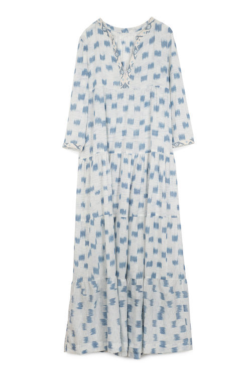 Vestido largo estampado de la nueva colección verano 2016 de Indi&Cold
