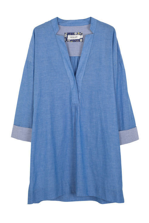 Vestido azul de la nueva colección verano 2016 de Indi&Cold
