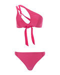 Bikini asimétrico rojo de la nueva colección de verano de Alma Bloom 2016