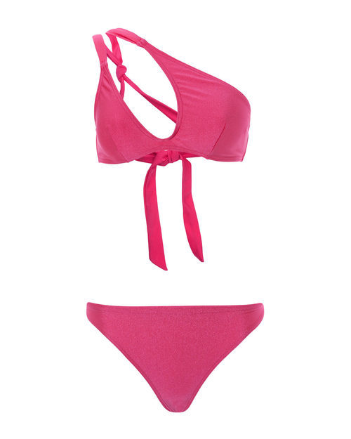 Bikini asimétrico rojo de la nueva colección de verano de Alma Bloom 2016