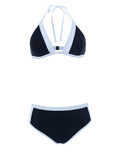 Bikini escote halter blanco de la nueva colección de verano de Alma Bloom 2016