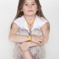 pulsera y collar naranjas de la colección de bisutería primavera/verano 2016 de GOCCO