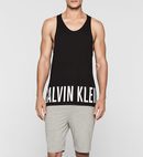 Tank top negro colección logotipo de Calvin Klein 2016 para hombres 