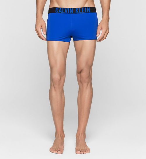 Swim trunk azul colección logotipo de Calvin Klein 2016 para hombres 