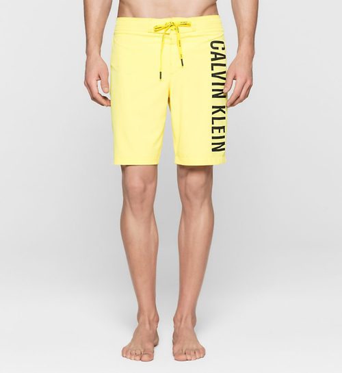 Bañador amarillo colección logotipo de Calvin Klein 2016 para hombres 