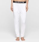 Pantalón de algodón blanco colección logotipo de Calvin Klein 2016 para mujeres 