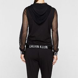 Chaqueta de malla colección logotipo de Calvin Klein 2016 mujeres