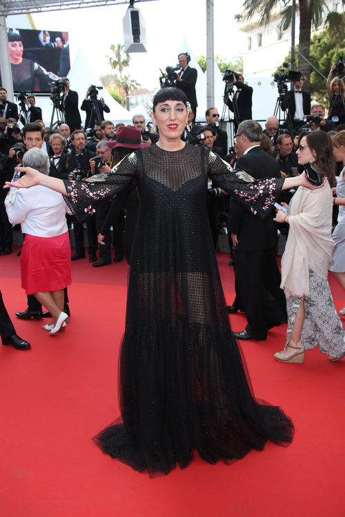 Rossy de Palma en la alfombra roja de Cannes 2016