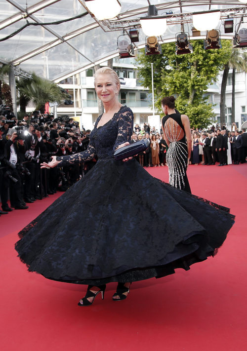 Helen Mirren en premier de 'The unknown girl' Cannes 2016