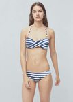 Bikini navy de la colección de baño 2016 de Mango
