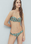 Bikini print tropical de la colección de baño 2016 de Mango