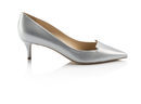 Stiletto bajo plateado de la Colección 24/7 iconos de Jimmy Choo 