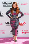 Meghan Trainor en la alfombra roja de los Premios Billboard 2016.