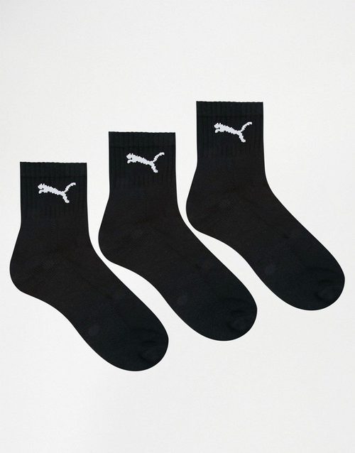 Medias deportivas negras de la colaboración de Puma para ASOS