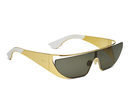 Gafas doradas de la Colección de gafas de sol 'Rihanna' de Rihanna para Dior