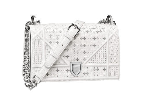 Micro-cannage blanco de la colección diorama de Dior 
