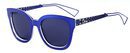 Gafas azul klein de la colección diorama de Dior 