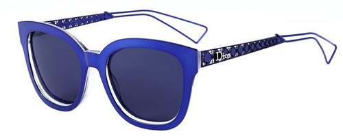 Gafas azul klein de la colección diorama de Dior 