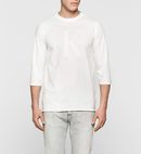 Camisa blanca manga larga de la colección White Series Collection de Calvin Klein