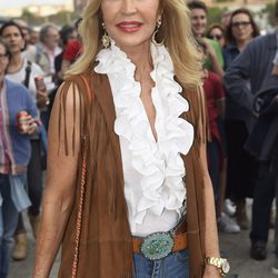 Carmen Lomana en el concierto de Paul McCartney en Madrid