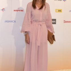Mariló Montero con un jumpsuit en rosa cuarzo