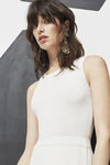 Top blanco para la nueva colección Pre Fall 2016 de Uterqüe