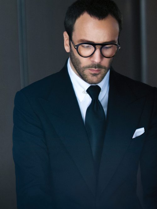 Tom Ford con un diseño de montura para la nueva colección TOM FORD Private Eyewear Collection 2016