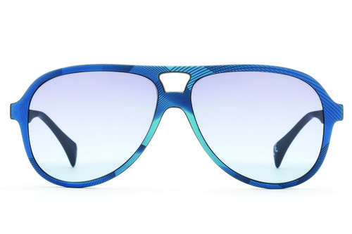 Gafas de sol aviador para la nueva colección de Eye Blue Summer de Italia 2016 Independent