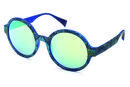 Gafas de sol redondas para la nueva colección de Eye Blue Summer de Italia 2016 Independent