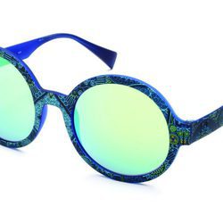 Gafas de sol redondas para la nueva colección de Eye Blue Summer de Italia 2016 Independent