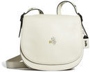 Bolso ovalado en blanco de la nueva colección cápsula Disney para Coach 