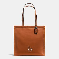 Bolso marrón de la nueva colección cápsula Disney para Coach