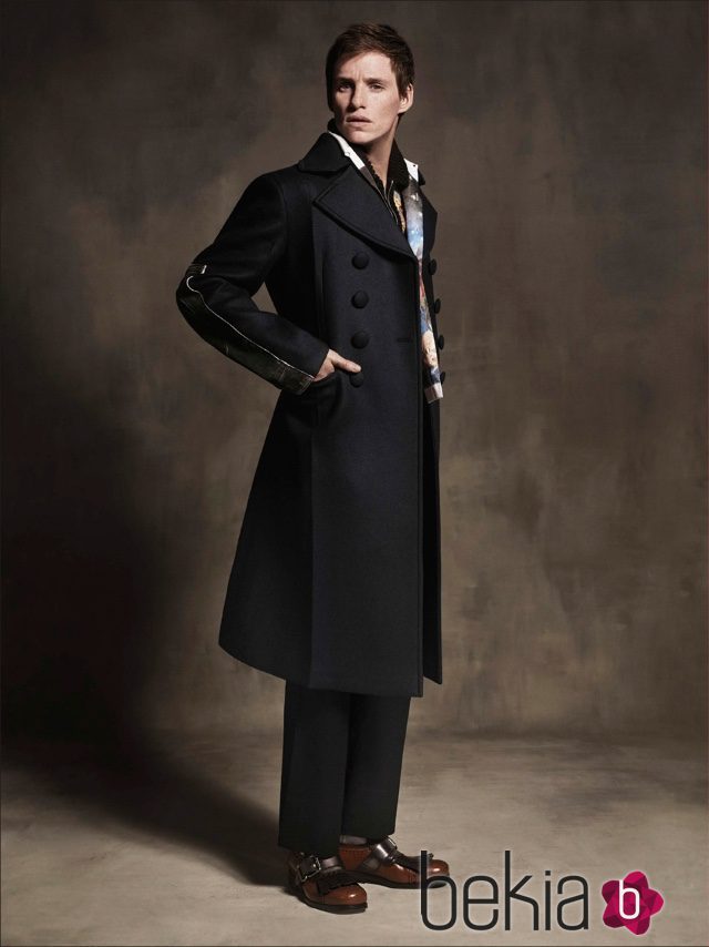 Eddie Redmayne sexy para la nueva colección masculina de Otoño/Invierno 2016/2017 de Prada