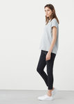 Camiseta algodón estampada en gris de la nueva colección Maternity 2016 para Mango
