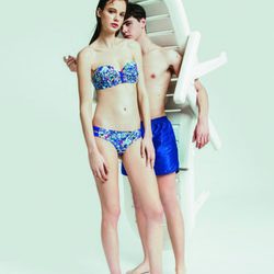 Modelos sexy para la nueva campaña 'Swim color' para este verano 2016 de Oysho
