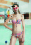 Bikini estampado para la nueva campaña 'Swim color' para este verano 2016 de Oysho