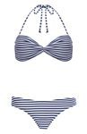 Bikini a rayas azul marino de la temporada de verano 2016 de Primark