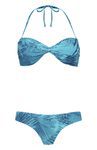 Bikini con estampado de hojas turquesa de la temporada de verano 2016 de Primark