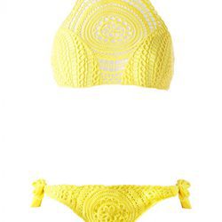 Bikini en amarillo de la temporada de verano 2016 de Calzedonia