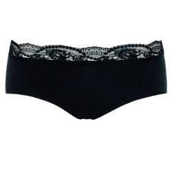 Braguitas con encaje estilo culotte en negra de la nueva colección 'Second Nature' 2016 de Wolford
