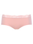Braguitas con encaje estilo culotte en tono rosado de la nueva colección 'Second Nature' 2016 de Wolford