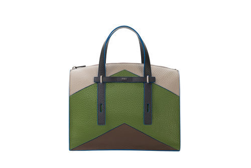 Bolso masculino en tonos tricolor selváticos de la nueva colección Furla Men's Collection SS167