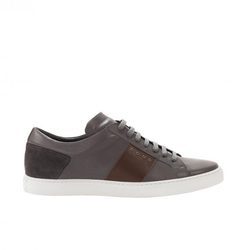 Zapatilla en tonos marrones chocolate en cuero de la nueva colección Furla Men's Collection SS167
