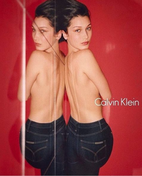 Bella Hadid se transforma en la imagen de la nueva campaña de Otoño de Calvin Klein