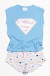 Pijama con insignia de Superman para la nueva colección 'Woder woman' de Women'secret