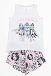 Pijama con insignia de 'Superheroínas' para la nueva colección 'Woder woman' de Women'secret
