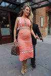 Blake Lively con un vestido en estilo näif