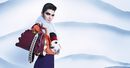 Kendall Jenner con un diseño estampado de la nueva colección otoño/invierno de Fendi