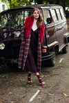 Abrigo con cuello de pelo y print victoriano de la nueva colección de otoño/invierno 2016 de Primark